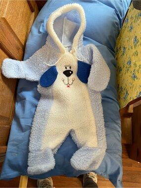 Vintage Dr. Denton Infant fleece Onesie
